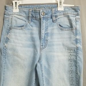 Ae light wash jeans